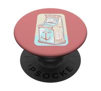 Il Rime dell'antico marinaio gioco arcade nautico PopSockets PopGrip Adesivo
