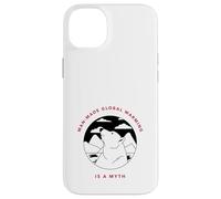 Il riscaldamento globale creato dall'uomo è un mito (Grafica dell'orso polare) Custodia per iPhone 14 Plus