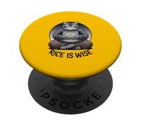 Il riso è saggio PopSockets PopGrip Adesivo