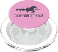 Il ritmo del cavallo cavallo forma d'onda equestre design PopSockets PopGrip per MagSafe