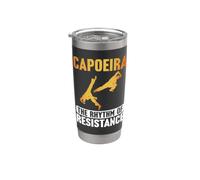 Il ritmo della resistenza Capoeira Bicchiere termico in acciaio inox doppia parete