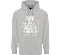 Il Rock È Morto Felpa Per Bambini Con Batterista