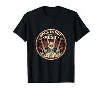 Il Rock Non è Solo Musica, è Uno Stile di Vita Maglietta