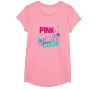 Il Rosa è Solo Una Dichiarazione di Potere per Ragazzi di Colore Maglietta, Ragazze, Rosa, S