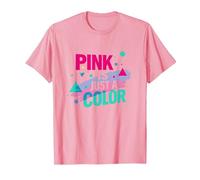 Il Rosa è Solo Una Dichiarazione di Potere per Ragazzi di Colore Maglietta, Uomo, Rosa, 3XL