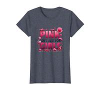 Il Rosa Non è Solo per Ragazze Pink Boys Dinosaur Soccer Fun Maglietta, Donna, Pervinca, 3XL