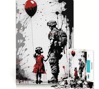 Il rosso non è sangue - Puzzle difficile per adulti da 1000 pezzi - Gioco di sfida mentale - Tempo libero - Taglio preciso - Regalo memorabile (38x26cm)
