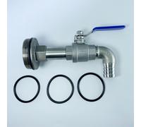 Il rubinetto del tamburo Dn50 sostituisce le parti a tenuta stagna con