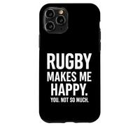 Il rugby mi rende felice, non così tanto. Custodia per iPhone 11 Pro
