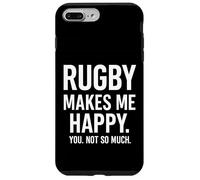 Il rugby mi rende felice, non così tanto. Custodia per iPhone 7 Plus/8 Plus