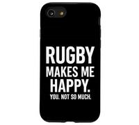 Il rugby mi rende felice, non così tanto. Custodia per iPhone SE (2020) / 7/8