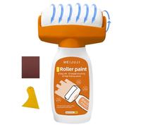 Il rullo Pebrush rende gli errori della parete facili da lisciare, pennello di finitura perfetta, spazzola per la riparazione della parete, rullo di collegamento a secco 2 in 1 (con vernice da