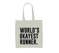 Il Runner Più Mediocre Del Mondo - Borsa In Tela - Corsa 10K 5K Maratona Mezza