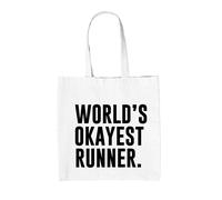 Il Runner Più Mediocre Del Mondo - Borsa In Tela - Corsa 10K 5K Maratona Mezza