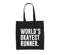 Il Runner Più Mediocre Del Mondo - Borsa In Tela - Corsa 10K 5K Maratona Mezza