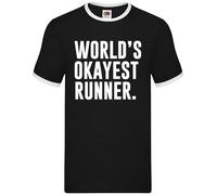 Il Runner Più Mediocre Del Mondo - Ringer Uomo - Corsa 10K 5K Maratona Mezza