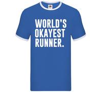 Il Runner Più Mediocre Del Mondo - Ringer Uomo - Corsa 10K 5K Maratona Mezza