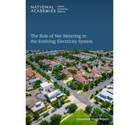 Il Ruolo Di Rete Misurazione IN Evolving Elettricità Sistema Nazionale Academie