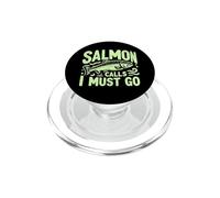 Il salmone chiama Devo andare a pesca al salmone PopSockets PopGrip per MagSafe