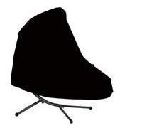 Il salotto e la facciata del divano sospeso da patio 73 pollici