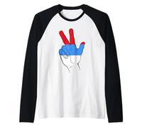 Il Saluto serbo Maglia con Maniche Raglan