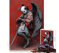 Il Samurai Alato Caduto - Puzzle da 1000 pezzi per adolescenti - Gioco di allenamento mentale, momento di condivisione, taglio di precisione, pezzo da collezione 38x26cm