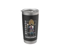 Il samurai Toyotomi Hideyoshi Bicchiere termico in acciaio inox doppia parete