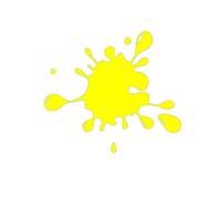 Il sangue è più attraente delle gocce d'acqua, non l'adesivo divertente for auto e moto(Yellow,25X23CM)