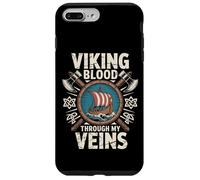 Il sangue vichingo scorre nelle mie vene Mitologia norrena Valhalla Custodia per iPhone 7 Plus/8 Plus