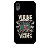 Il sangue vichingo scorre nelle mie vene Mitologia norrena Valhalla Custodia per iPhone XR