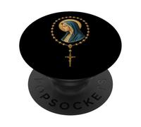 Il Santo Rosario - Vergine Maria Prayer - Catholic PopSockets PopGrip Adesivo