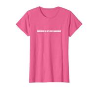 Il Sarcasmo è Il Mio linguaggio d'Amore Maglietta, Donna, Rosa mélange, XS