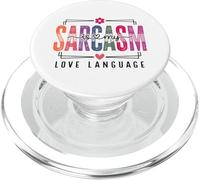 Il sarcasmo è la mia espressione Design divertente e spiritoso PopSockets PopGrip per MagSafe