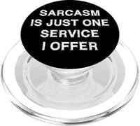 Il sarcasmo è solo un servizio che offro Sarcasm Funny Saying PopSockets PopGrip per MagSafe
