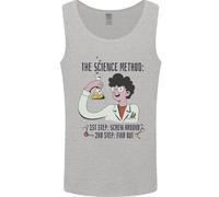 Il Scienza Metodo Divertente Chemistry Smanettone Uomo Canotta Maglia