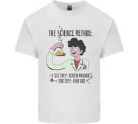 Il Scienza Metodo Divertente Chemistry Smanettone Uomo Cotone T-Shirt
