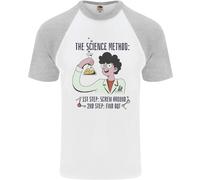 Il Scienza Metodo Divertente Chemistry Smanettone Uomo S/S Baseball T-Shirt