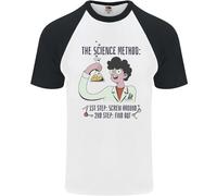 Il Scienza Metodo Divertente Chemistry Smanettone Uomo S/S Baseball T-Shirt