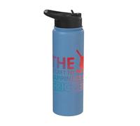 Il segreto della felicità è Cricket Stainless Steel Insulated Water Bottle