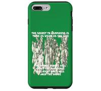 Il segreto della felicità è essere strani Custodia per iPhone 7 Plus/8 Plus