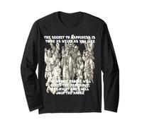 Il Segreto della Felicità è Essere strani Maglia a Manica