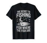 Il Segreto della Pesca - Pesca Amante della Pesca Pesca Maglietta