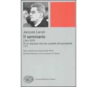 Il seminario. Libro XVIII. Di un discorso che non sarebbe quello del sembiante