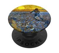 Il seminatore con sole al tramonto di Vincent van Gogh (1888) PopSockets PopGrip Adesivo