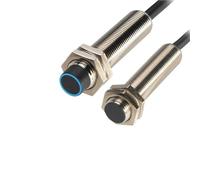 Il sensore metallico M12 rileva la distanza di rame, alluminio e acciaio senza attenuazione Interruttore di prossimità IP68 a tre fili 24V(E2F-M12KN08W-N1)