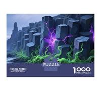 Il Sentiero del Gigante Puzzle punto panoramicos 1000 Pezzi Cartone Resistente Da 14 Anni, Stimolante Sfida, Idea Regalo Esclusivo Natale Decorazione Murale 38x26cm/1000pcs