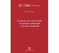 Il sequestro preventivo penale tra principi costituzionali e vincoli sovranazionali