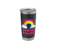Il serial killer più bello del mondo | Sarcastic Retro Serial Killer Bicchiere termico in acciaio inox doppia parete