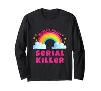 Il Serial Killer più Bello del Mondo | Sarcastic Retro Serial Killer Maglia a Manica