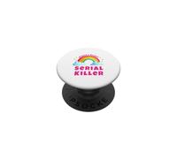Il serial killer più bello del mondo | Sarcastic Retro Serial Killer PopSockets PopGrip Adesivo